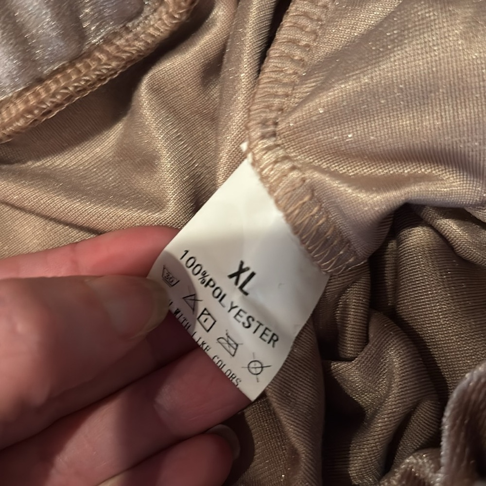 Metallic Gold Tracksuit Set - Picture 7 of 7